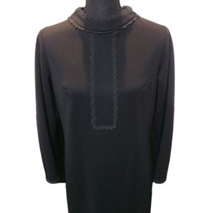 Vintage 60s Long Sleeve Mod Shift Dress